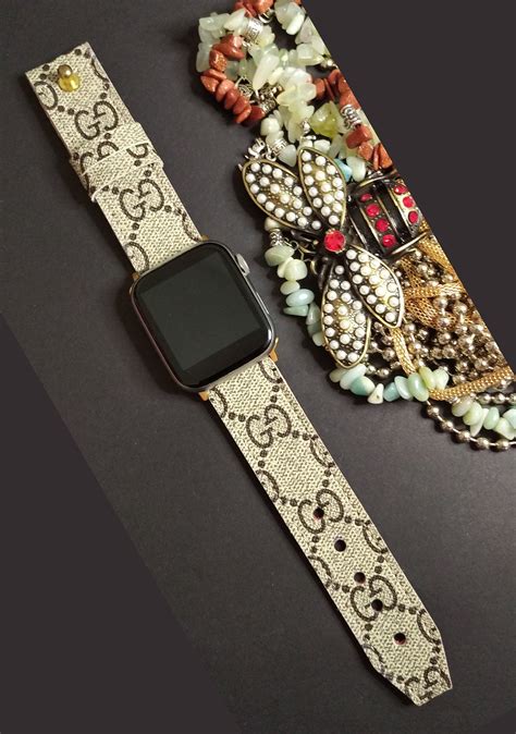 repurposed designer apple watch bands.